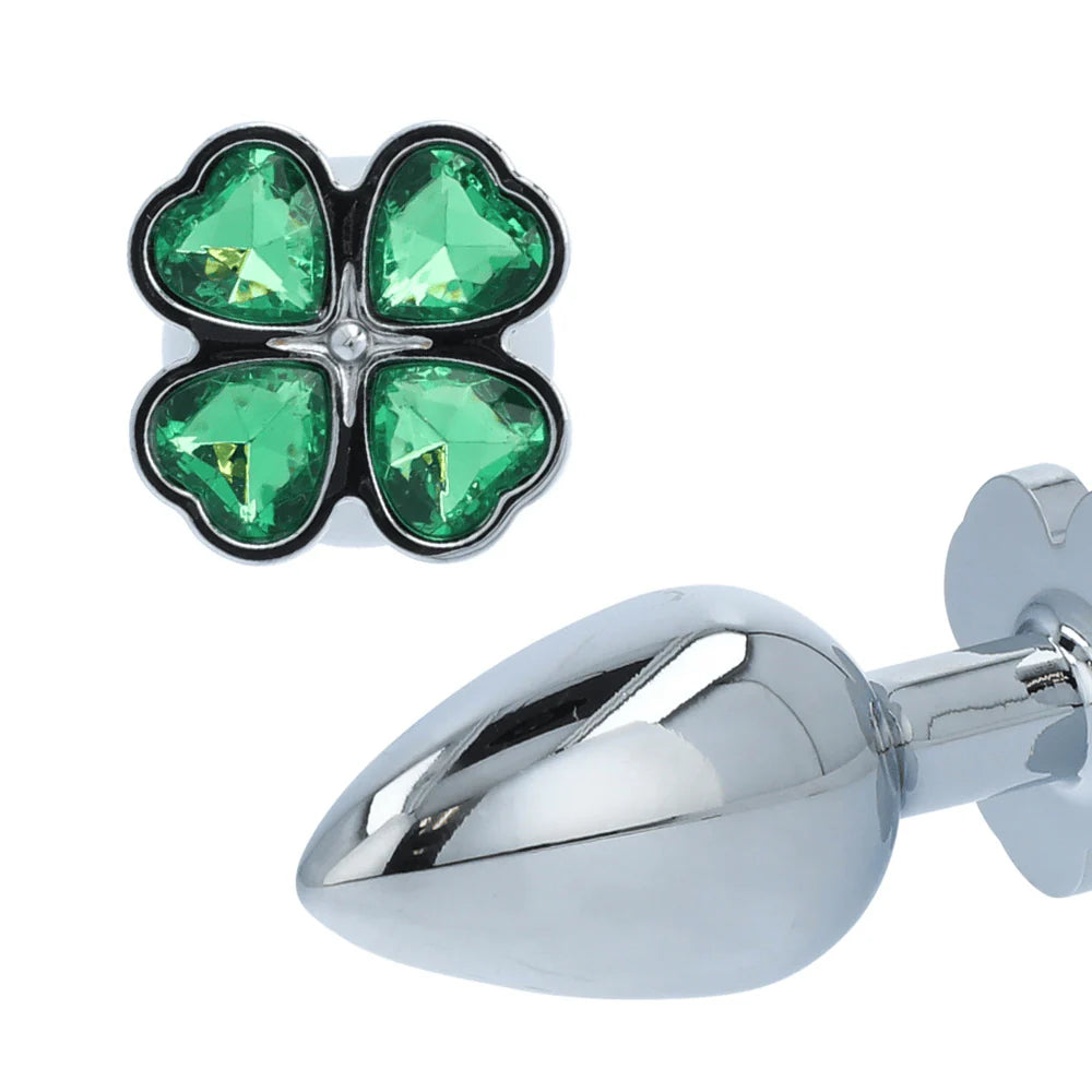 NS Novelties Booty Sparks Lucky Clover Gem Anal Plug – Small