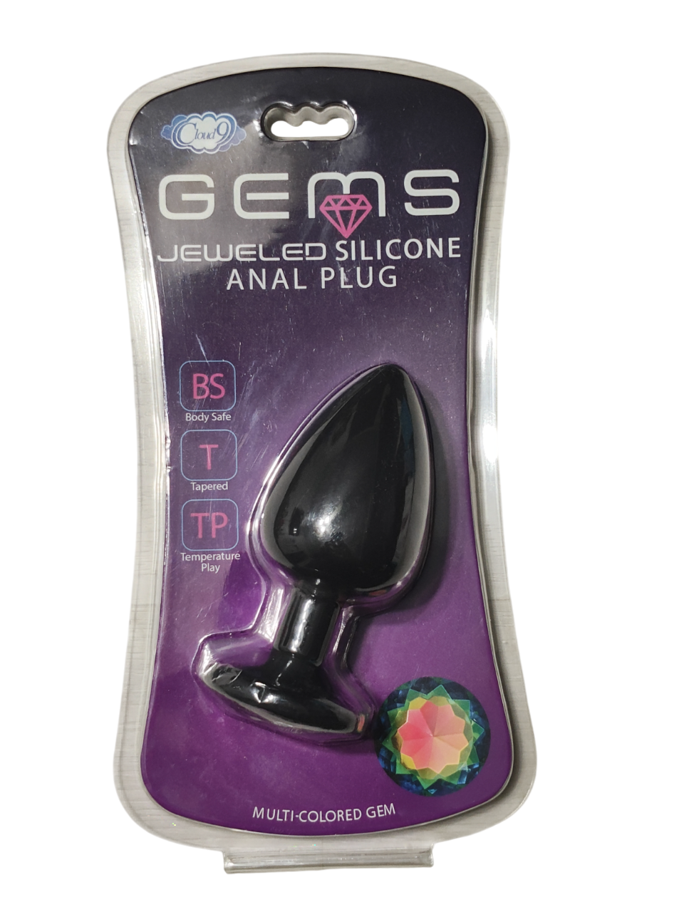 Gems Jewled Silicone Anal Plug By Cloud9